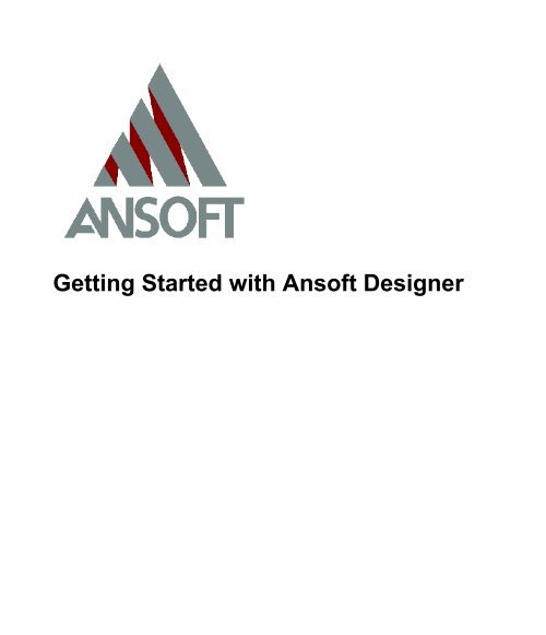 ansoft designer